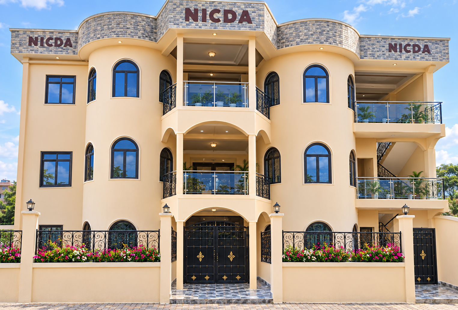 The NICDA headquarters building in Yaoundé